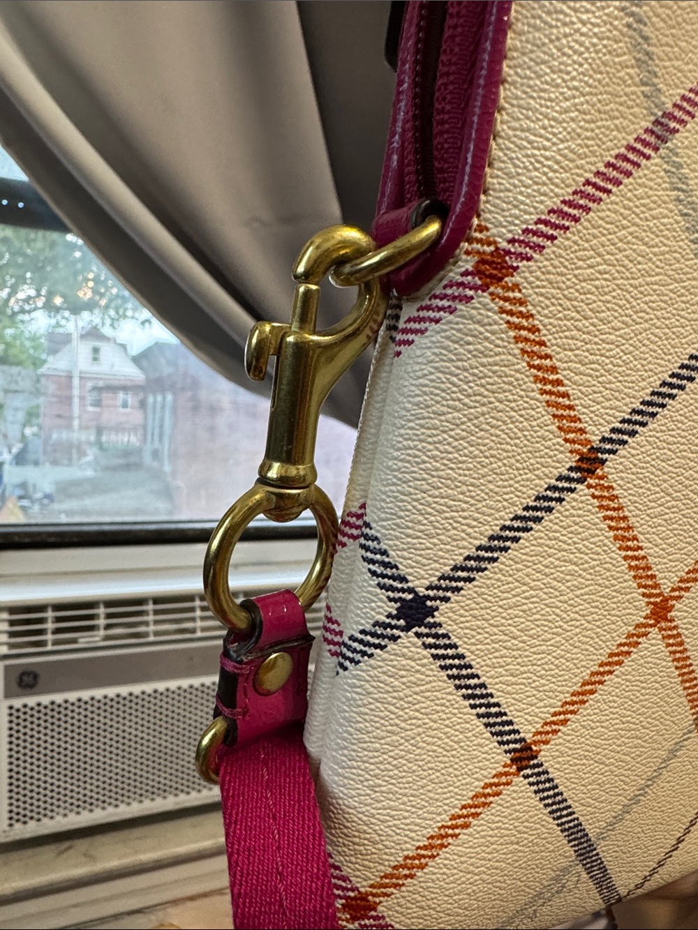 Coach tattersall tablet crossbody case - Picture 5 of 10